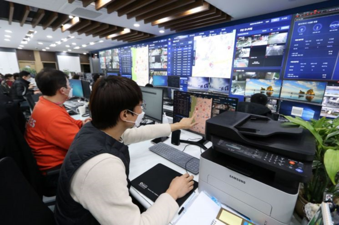 구로구 CCTV 통합관제센터