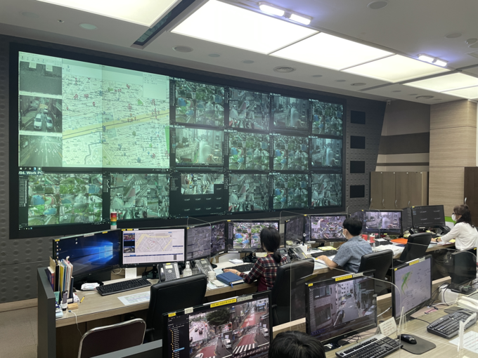 관악구 CCTV 통합관제센터