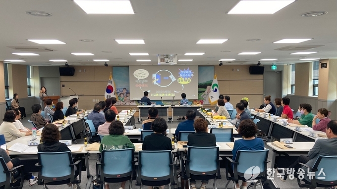 경산시- 동부동 통장협의회, 소통행정을 위한 통장회의 개최