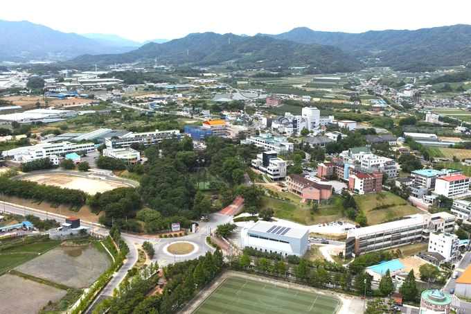 경남도립거창대학전경