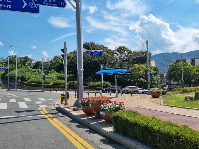 경산시- 경산시, 폭염 피해 예방을 위한 만반의 준비(그늘막)