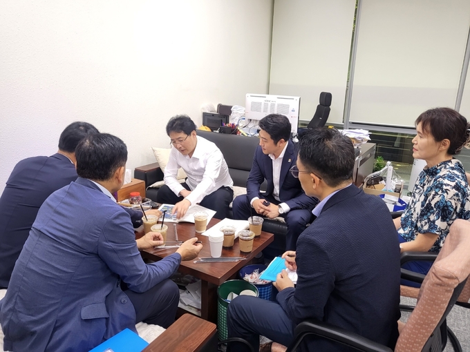 국비확보위해임우근국민의힘예결위수석방문