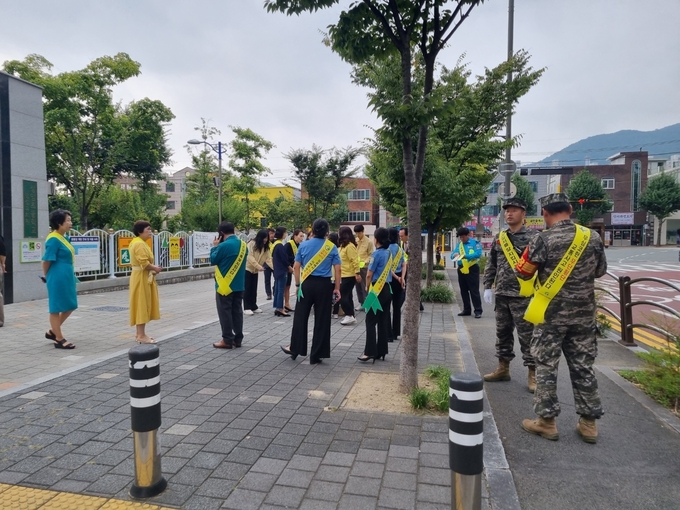 경산시- 경산시, 개학기 어린이 안전 위해 요인 점검