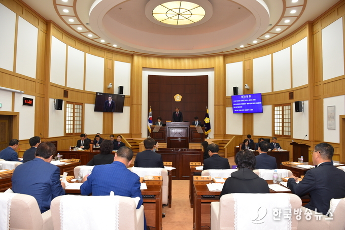 경산시- 경산시의회, 제248회 임시회 폐회