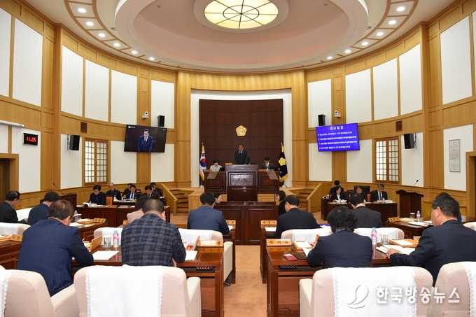 경산시- 경산시의회, 제249회 임시회 폐회