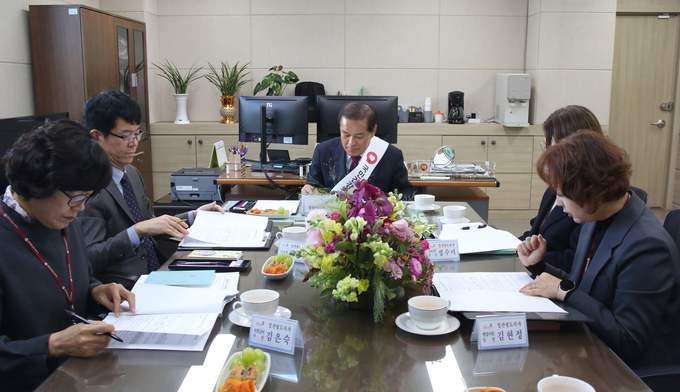 경산시- 박순득 경산시의회 의장, 국민건강보험공단 경산청도지사 일일명예지사장 위촉(업무보고)3