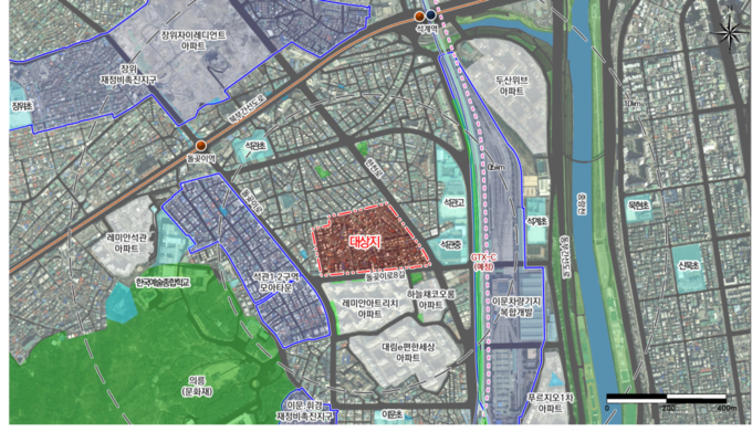 성북구 석관동 62-1번지 일대 (64,876㎡)