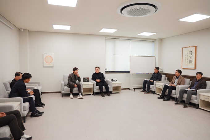 경산시- 조현일 경산시장, 지역대학과의 순회 간담회 가져(경일대)
