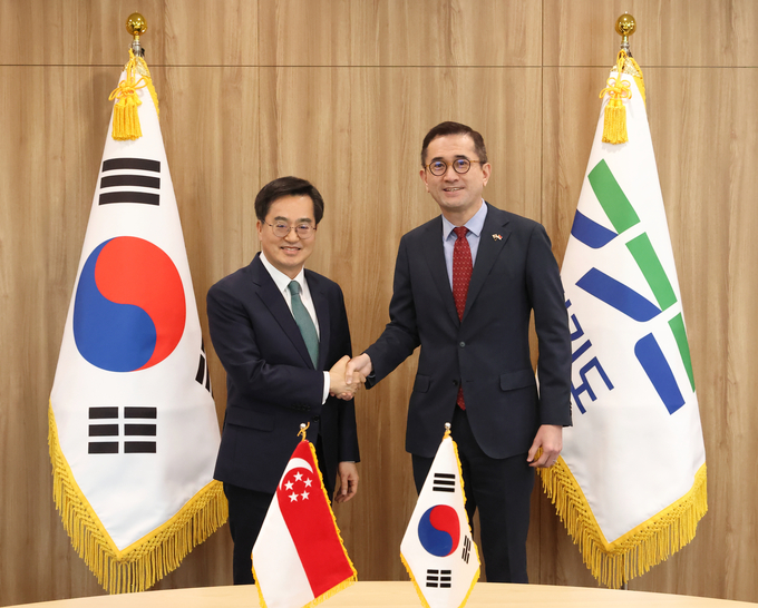 주한 싱가포르 대사 면담