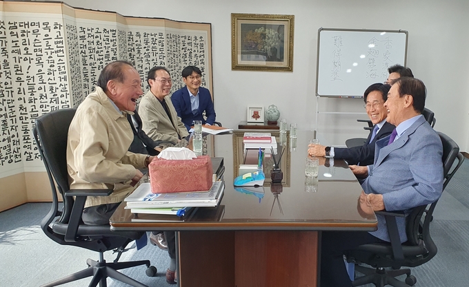 한국언론진흥재단 방문