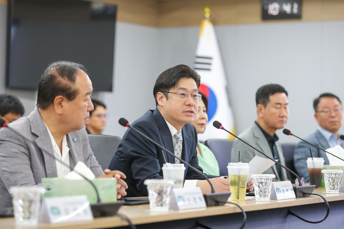 6월21일 오전 경기도청 서희홀에서 열린 기후행동을 위한 경기도-민간단체 상호협력에 관한 공동선언식