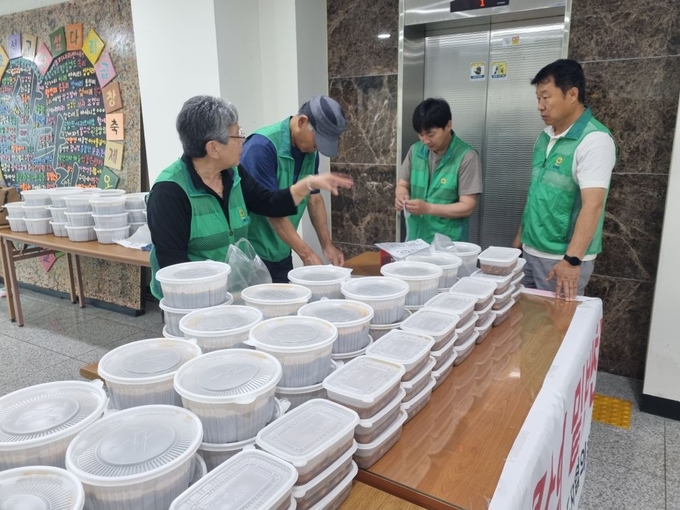 삽교읍 새마을협의회 사랑의 밑반찬 나눔 봉사