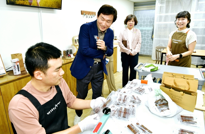 경산시- 조현일 경산시장, 취임 2주년 민생현장 방문(더담음 방문)