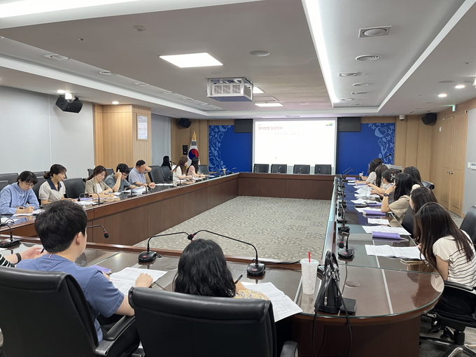 지난 12일 2024년 자치법규 일제정비 관련 실과 및 직속기관 사업소 서무 교육 모습