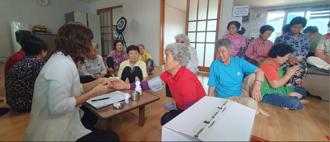 보건소 한방 순회진료(건강체크)