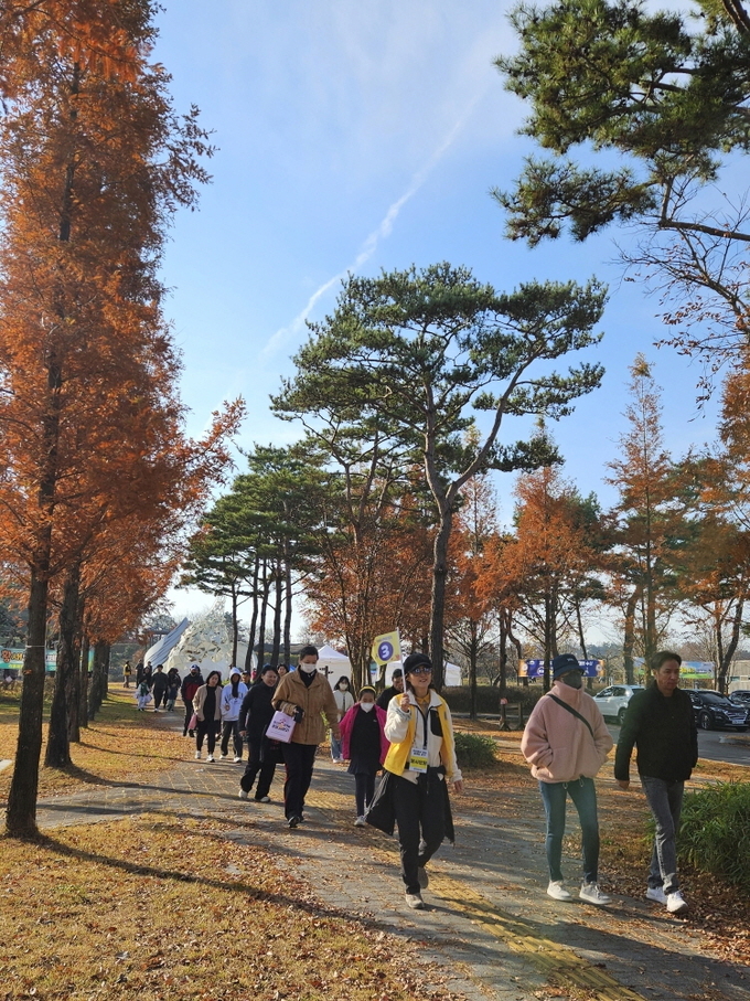 예산황새공원 둘레길 걷기