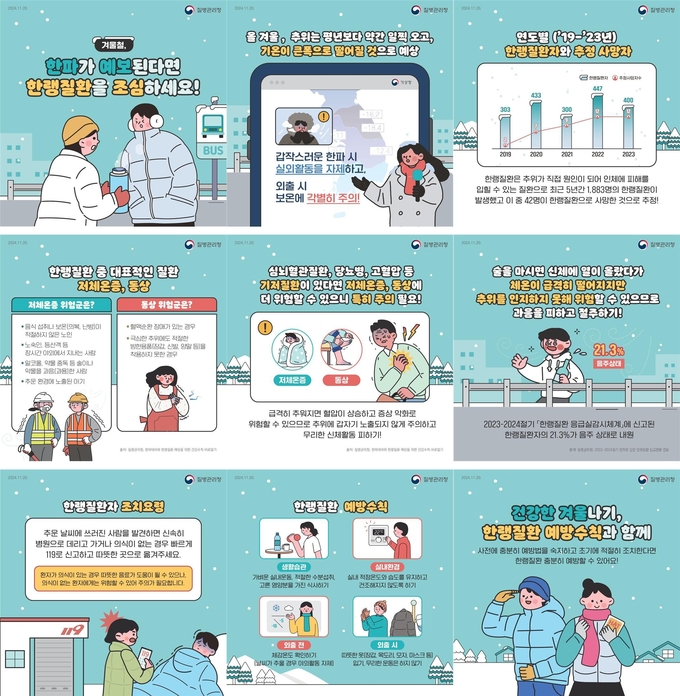 한랭질환 예방수칙