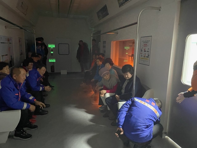 경산소방서 안전체험관(지하철탈출 체험)