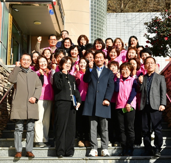 조현일 경산시장, 대한노인회 경산시지회 방문 인사