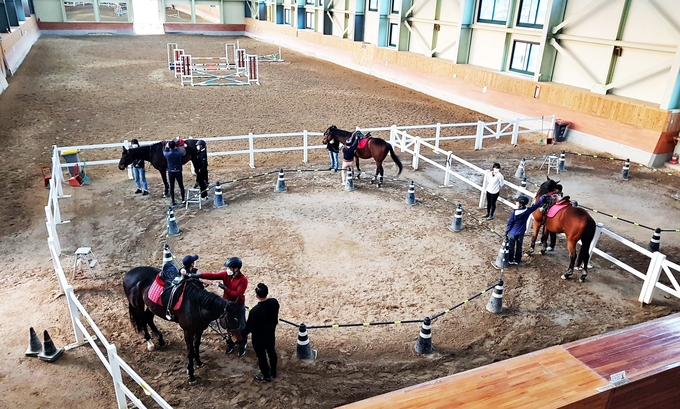 운주산승마조련센터, 한국마사회 승마장 복지인증제 시범시설 선정