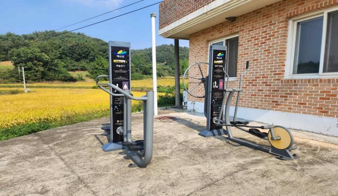 황계리 다박골 경로당 야외운동기구