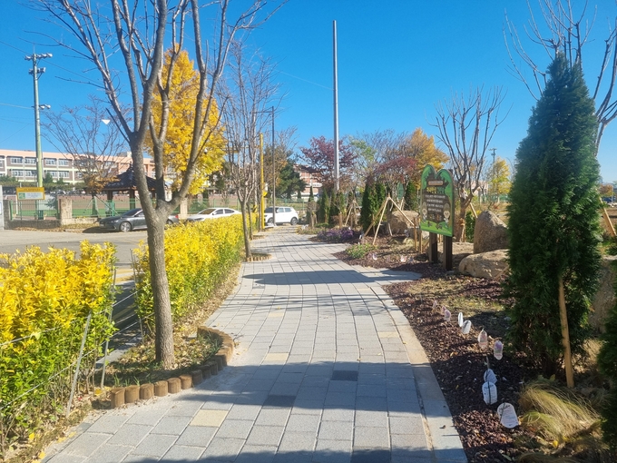 전라남도 나주초등학교 자녀안심그린숲