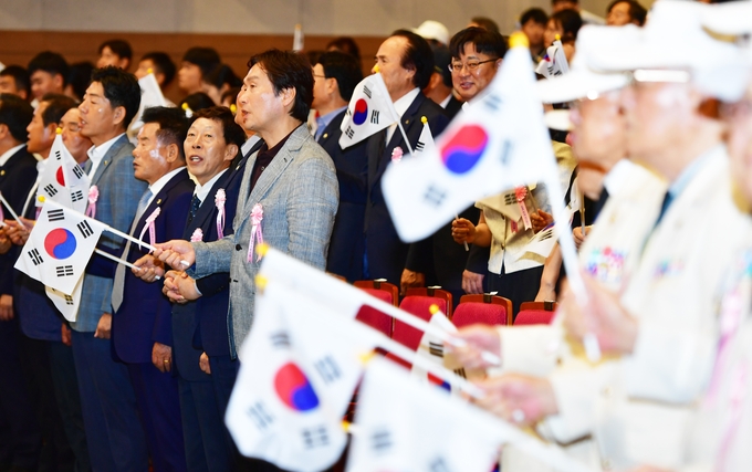 경산시 「6·25전쟁 제75주년 기념식」 개최