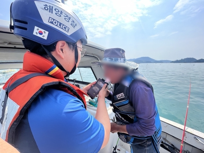 음주측정 사진