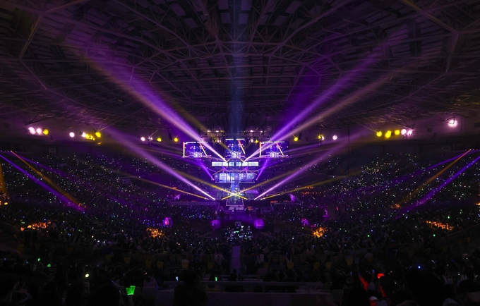 케이팝 콘서트 현장