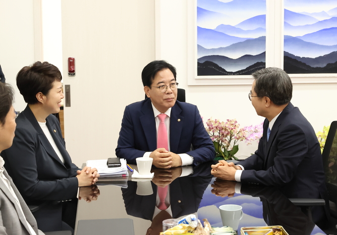 국민의힘+원내대표+면담
