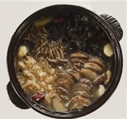 약초, 버섯탕