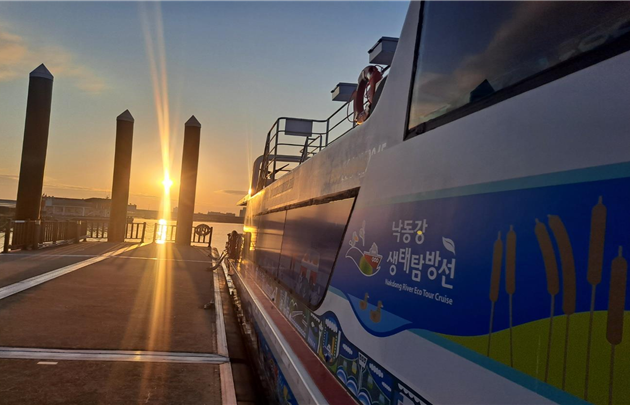 ▴낙동강 생태탐방선