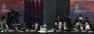 윤 대통령, G20서 “식량·에너지 과도한 보호주의 자제하자”