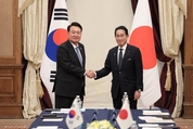 윤 대통령 “오염수 방류 점검에 한국 전문가 참여토록 해 줄 것” 요청