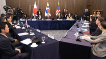 한미일 “러북 군사협력 심화, 가장 강력한 용어로 규탄”