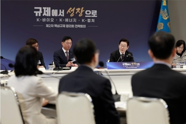 이 대통령 "바이오·에너지·문화, '규제→성장' 패러다임 전환해야"