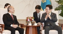 이 대통령, 손정의 회장 접견…"한일 AI협력 가교 역할" 당부