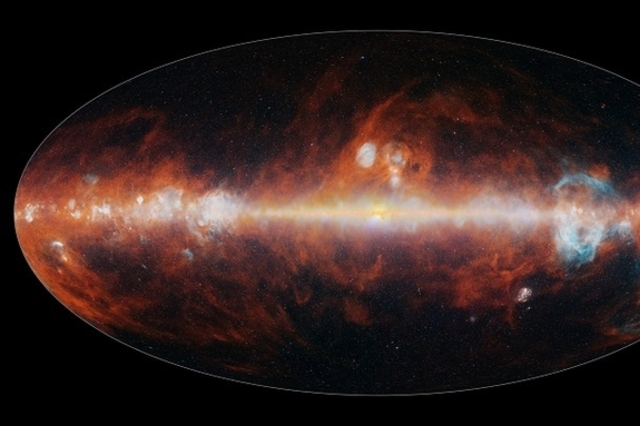 한미 합작 우주망원경 '스피어엑스', 세계 최초 우주 지도 완성