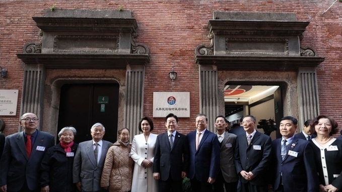 이 대통령, 대한민국 임시정부 상하이 청사 100년 기념식 참석