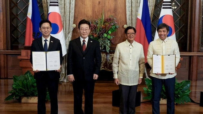 한-필리핀 정상회담 계기, 10건의 약정 및 MOU 체결