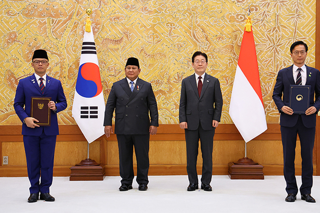 한·인니 정상회담 계기 '지식재산 보호·집행 협력' MOU 체결