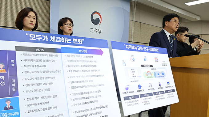 올해 3개 거점국립대에 1000억씩 투입…교육·연구 거점 육성