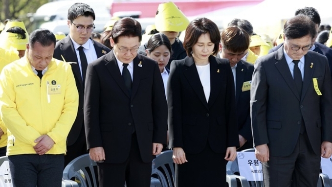 이 대통령, 세월호 기억식 참석…"국민 생명·안전 빈틈 허용 않을 것"
