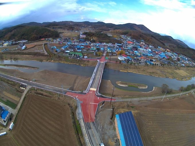 무한천 생태하천 복원사업 준공 모습 