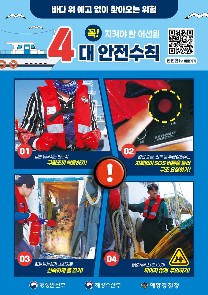 외국인 어선원 안전교육 강화로 인명피해 최소화