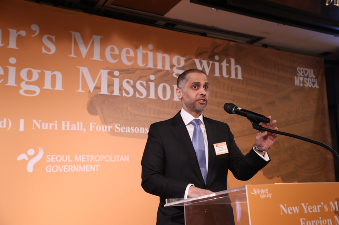 서울시, 60개국 주한 외교사절에 거주 외국인 지원·한강버스 등 대표 정책 공유
